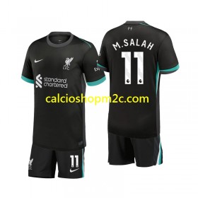 Liverpool M.Salah 11 Bambino Maglia Trasferta 2024/2025 Manica Corta